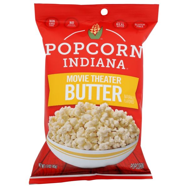 POPCORN INDIANA: Popcorn Mve Butr Sing Ser, 1.5 OZ
