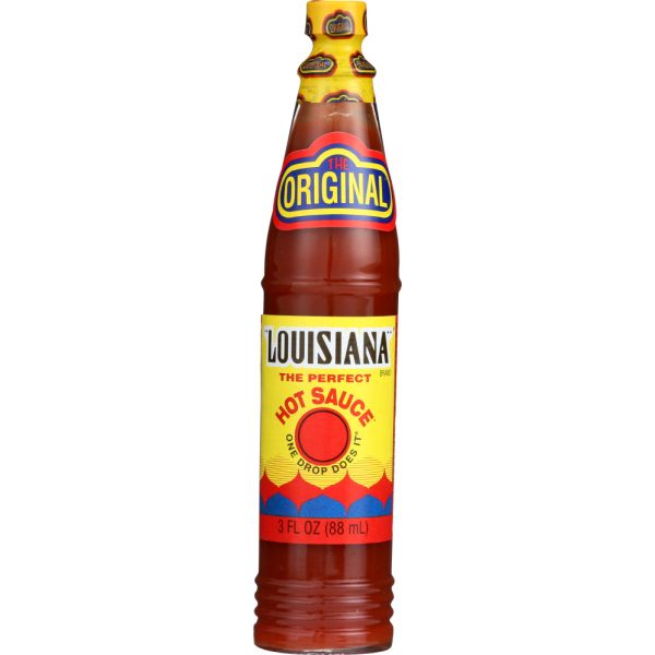 LOUISIANA BRAND: Hot Sauce, 3 oz