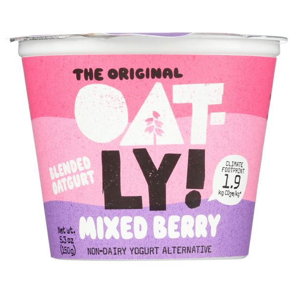 OATLY: Oatgurt Mixed Berry Botom, 5.3 oz