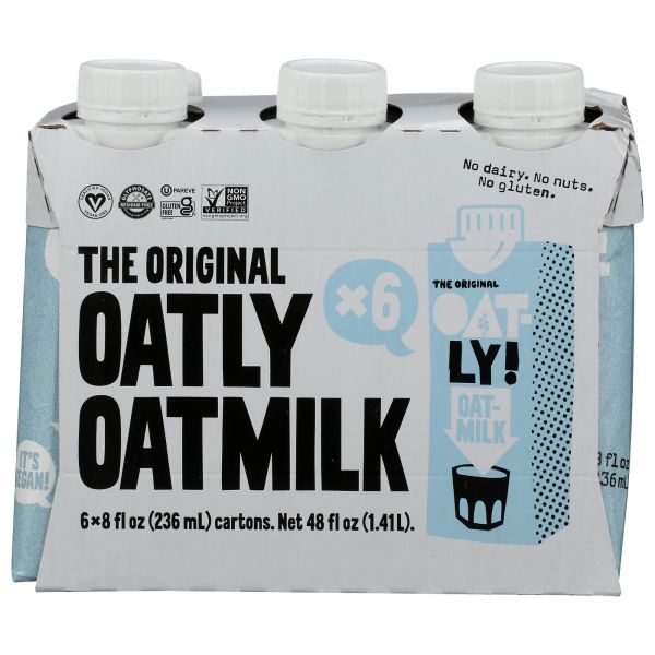 OATLY: Original Oatmilk 6Pack, 48 fo