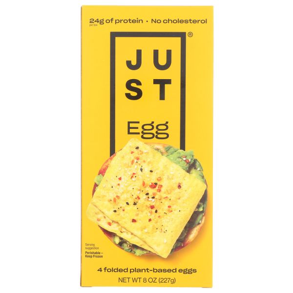JUST EGG: Folded Plant Eggs 4 Count, 8 oz