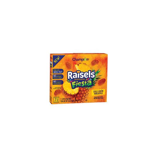 RAISELS: Raisins Golden Chili Lmn, 4.9 oz