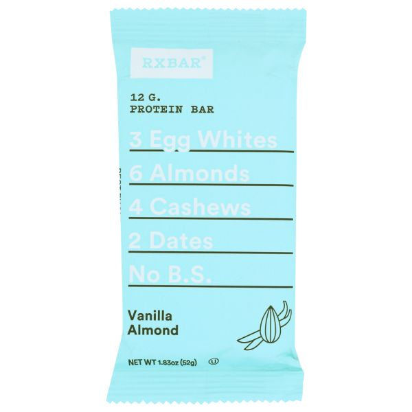 RXBAR: Vanilla Almond Protein Bars, 1.83 oz