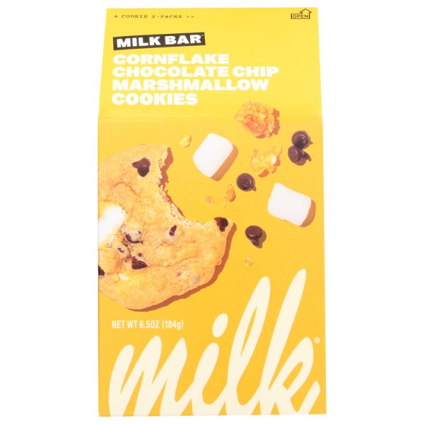 MILK BAR: Chocolate Chip Cookie with Gooey Marshmallow and Crunchy Cornflakes, 6.5 OZ