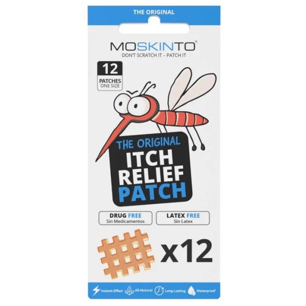 MOSKINTO: Itch Relief Patch 2go 12 ct, 1 bx