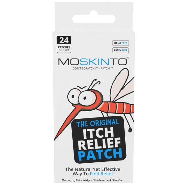 MOSKINTO: Itch Relief Patch Classic 24 ct, 1 bx