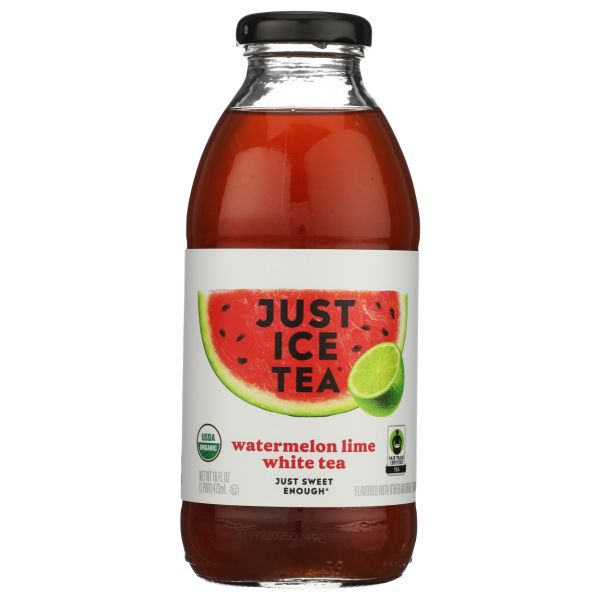 JUST ICE TEA: Watermelon Lime White Tea, 16 fo