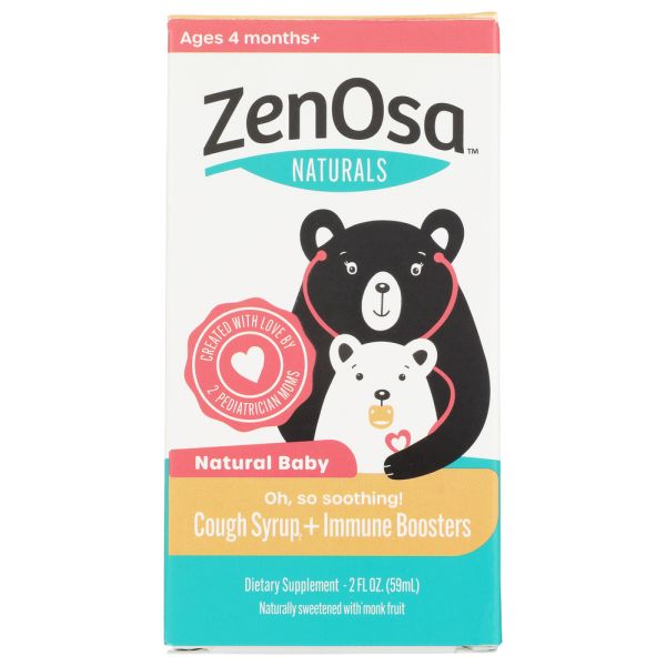 ZENOSA: Baby Cough Syrup Organic, 2 fo