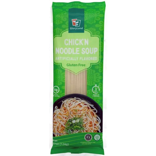GLORYLAND: Chickn Noodle Soup, 4.37 oz