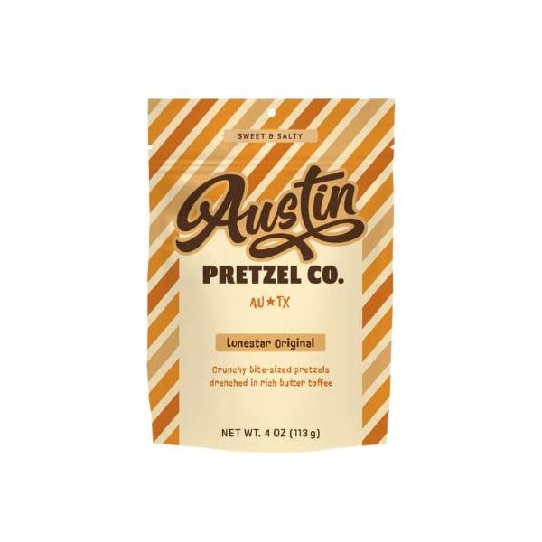 AUSTIN PRETZEL CO: Lonestar Original Pretzels, 4 oz