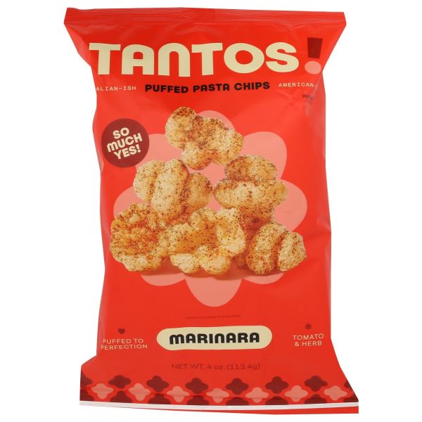 TANTOS: Marina Puffed Pasta Chips, 4 oz