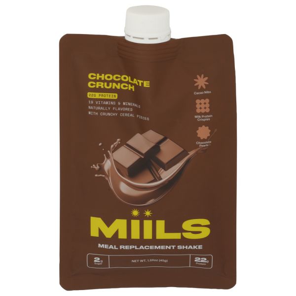 MIILS: Cereal Protein Shake Chocolate Crunch, 1.59 oz