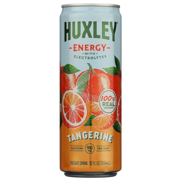HUXLEY: Tangerine Energy Drink, 12 fo