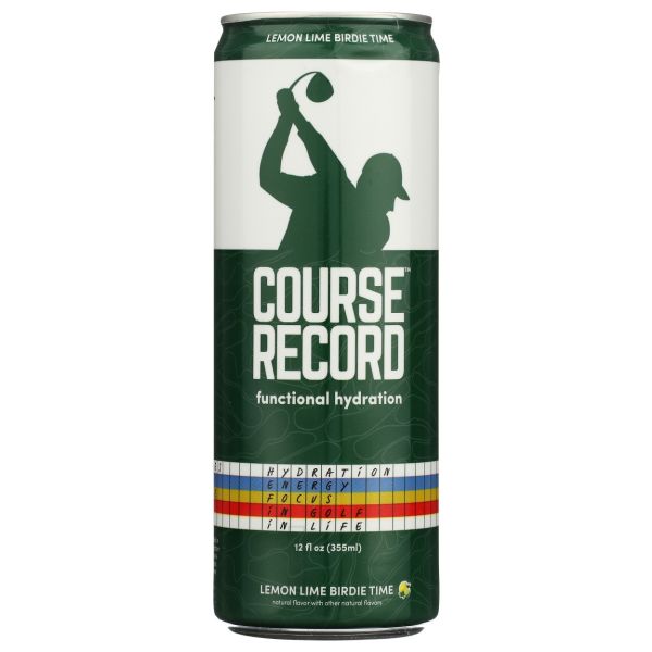 COURSE RECORD: Lemon Lime Functional Hydration Drink, 12 fo