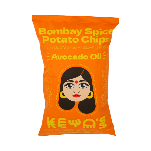 KEYAS SNACKS: Bombay Spice Potato Chips, 6 oz