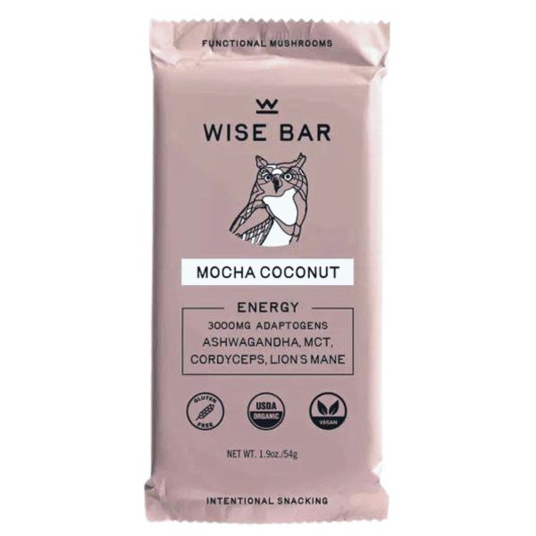 WISE BAR: Mocha Coconut Bar, 1.9 oz