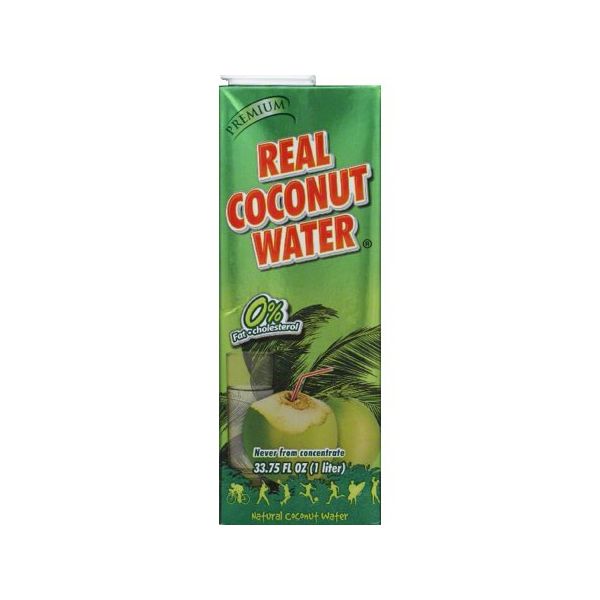 REAL COCO: 100% Coconut Water, 1 lt