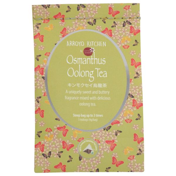 ARROYO KITCHEN: Tea Bag Oolong Osmth 5ct, 0.7 oz