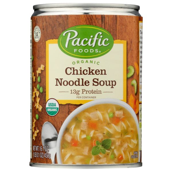 PACIFIC FOODS: Organic Chicken Noodle Soup, 16 oz
