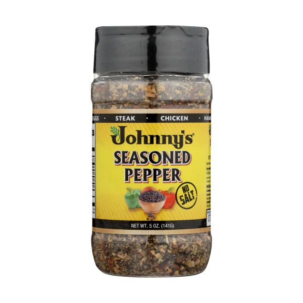 JOHNNYS FINE FOODS: Pepper Seasoned, 5 OZ