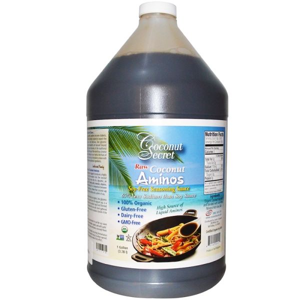 COCONUT SECRET: Gluten Free Organic Aminos Coconut, 1 ga