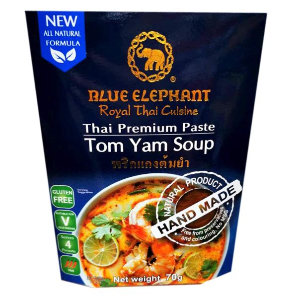 BLUE ELEPHANT ROYAL THAI CUISINE: Paste Soup Tom Yam, 70 gm