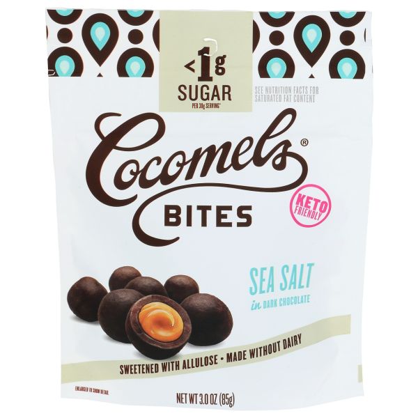 COCOMELS: Sea Salt Bites, 3 oz