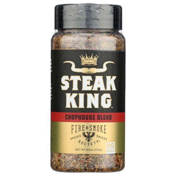 FIRE AND SMOKE: Steak King Competition Blend, 10 oz