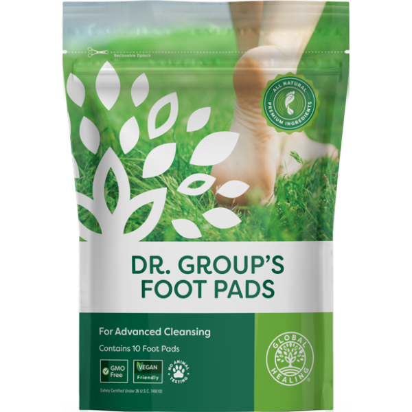 GLOBAL HEALING: Detox Dr Groups Foot Pad, 10 ct