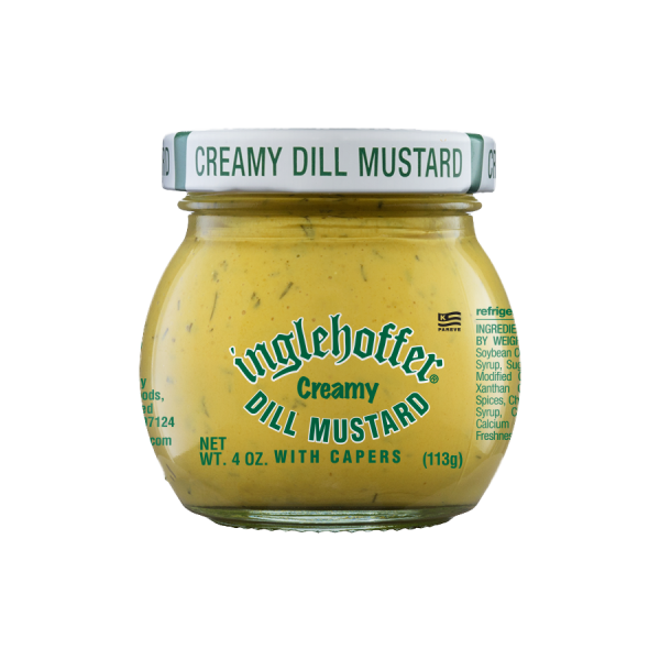 INGLEHOFFER: Mustard Dill Crmy, 4 oz