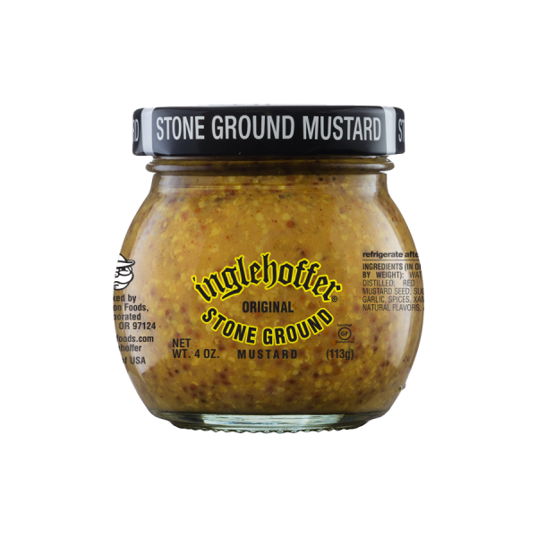 INGLEHOFFER: Mustard Stone Ground, 4 oz