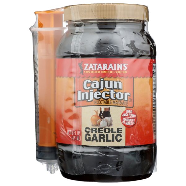 ZATARAINS: Cajun Injector Creole Garlic Marinade, 16 fo
