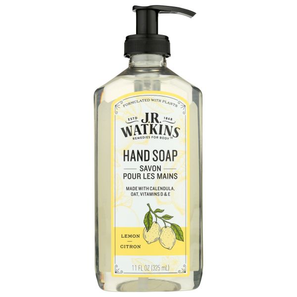 JR WATKINS: Soap Hand Gel Lemon, 11 FO