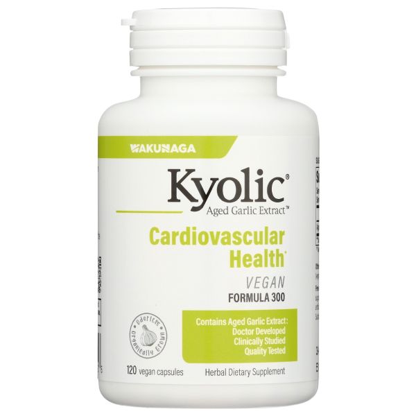 KYOLIC: Aged Garlic Extract Formula 300 Cardiovascular Health, 120 vc