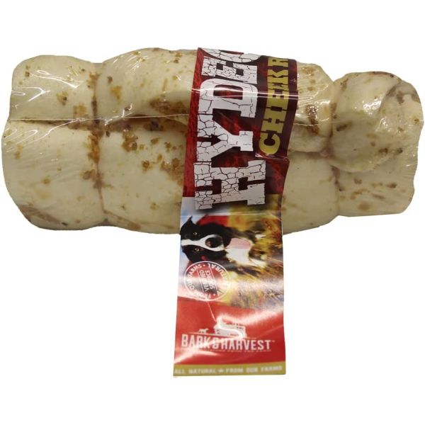 BARK AND HARVEST: Hydeout Cheek Roll Bully, 6 in
