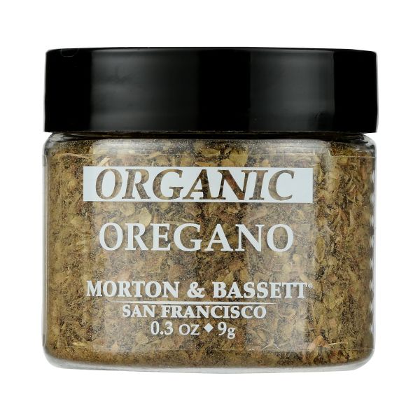MORTON & BASSETT: Spice Oregano Mini, 0.3 OZ