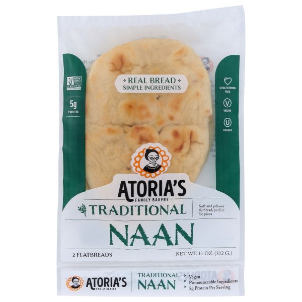 ATORIAS: Naan Traditional, 11 oz