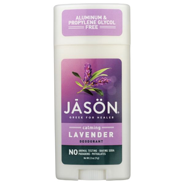 JASON: Deodorant Stick Calming Lavender, 2.5 oz