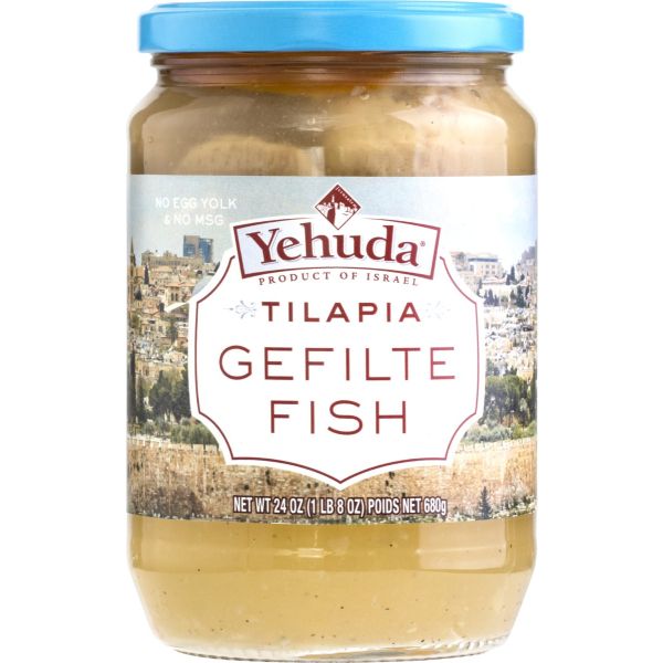 YEHUDA: Fish Gefilte Tilapia, 24 oz