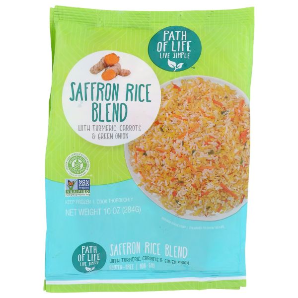 PATH OF LIFE: Rice Blend Saffron, 10 oz