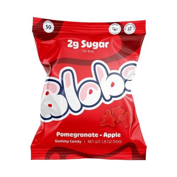 BLOBS: Candy Pmgrnt Apple Gummy, 1.8 oz