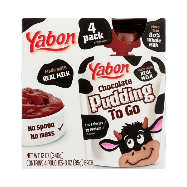 YABON: Pudding Chocolate To Go, 12 OZ