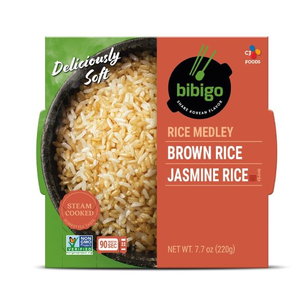 BIBIGO: Rice Brown And Jasmine, 7.7 OZ