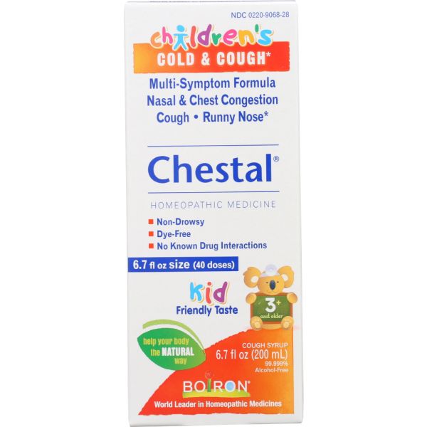 BOIRON: Childrens Chestal Cold & Cough, 6.7 fo