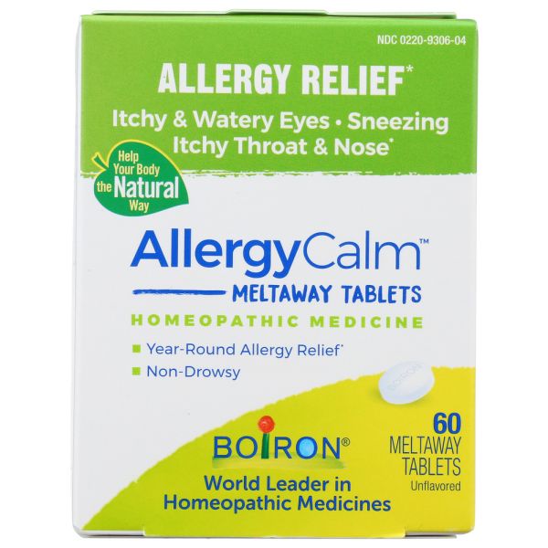 BOIRON: Allergy Calm Tablets, 60 tb