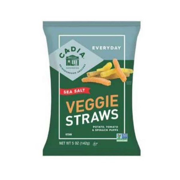CADIA EVERYDAY: Veggie Straw Sea Slt, 5oz