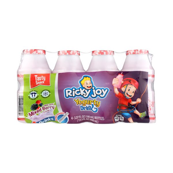 RICKY JOY: Drink Yogurty Mixed Brry, 13.5 FO