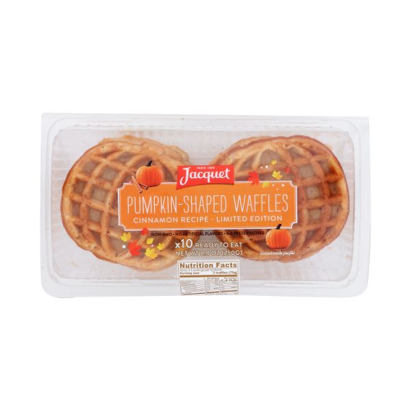 JACQUET: Waffle Pumpkin Shp Blnd, 8.8 oz