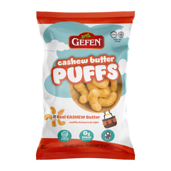 GEFEN: Puffs Cashew Butter, 1.94 oz