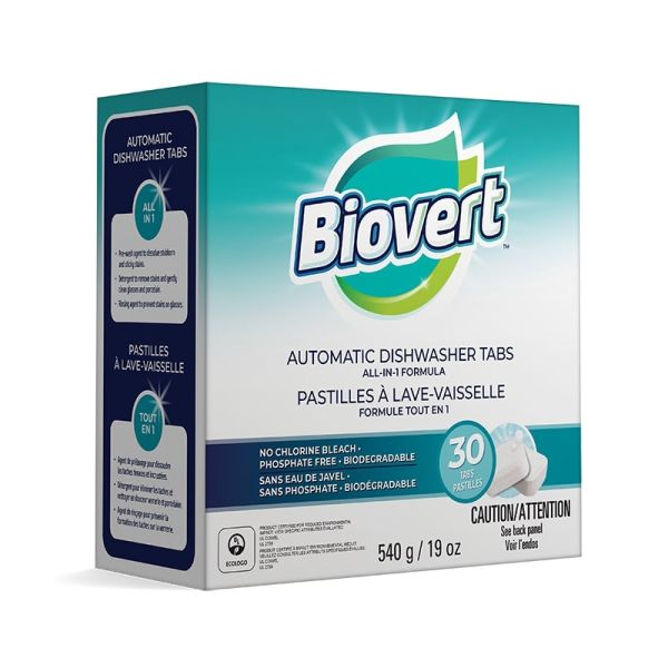 BIOVERT: Tablet Dishwashing All In One, 19 oz